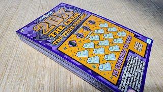  $300 DIRTY BOOK  20X THE CASH LOTTERY SCRATCH OFF TICKETS Missed win at 2442 for $5 #scratchers