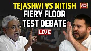 Bihar Floor Test LIVE Tejashwi Yadav Takes On Bihar CM Nitish Kumar During Bihar Floor Test LIVE