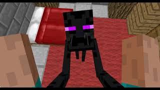 Enderman eats me WTF