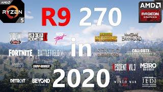 R9 270 Test in 24 Games in 2020