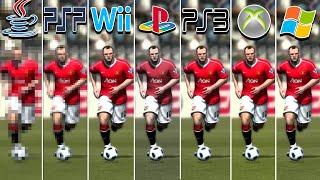 FIFA 12 2011 Java vs PSP vs Wii vs PS2 vs PS3 vs XBOX 360 vs PC Wich One is Better?