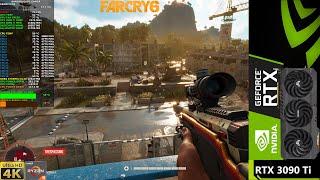 Far Cry 6 Ultra Settings Ray Tracing 4K HD Textures  RTX 3090 Ti  Ryzen 9 5950X