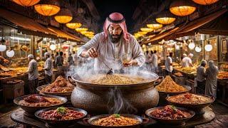 NON-TOURIST DUBAI  dinner for $7  SECRET PLACE with authentic street food