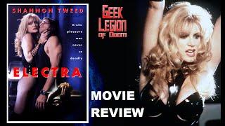 ELECTRA  1996 Shannon Tweed  Erotic Action Superhero Movie Review