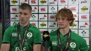 Sam Prendergast & Henry McErlean on Ireland U20s Grand Slam