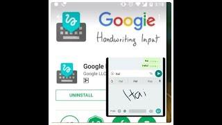 Google Handwriting Input Keyboard Review