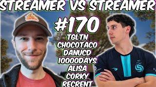PUBG STREAMERS VS STREAMERS #170 Tgltn Danucd Chocotaco Recrent 10000days Alisa