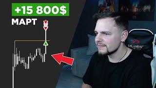 Месяц ПРОБОЕВ  +15800$  Трейдинг Криптовалюта на binance futures  ТОП убытков и профитов