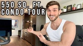 MY TINY CONDO TOUR  1-Bedroom in Toronto Canada