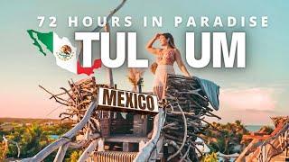 72 HOURS IN TULUM Mexico  2024 Best jungle restaurants fav beach clubs TRAVEL GUIDE