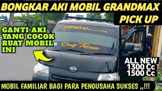 Ganti Aki Baru Jenis Mobil Daihatsu Grandmax Pick Up - Ukuran Tempat & Ampere Aki ada di Video ini‼️