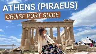 Athens Piraeus Greece Cruise Port  Top 10 Things to Do in Athens 4K