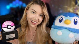 ASMR  Catching All The Relaxation With My Pokemon Gifts