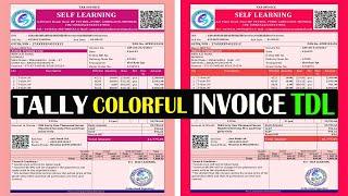 Tally Prime Invoice format change  Bill format in Tally Prime  Invoice format in Tally Prime  SL