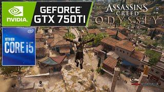 Assassins Creed Odyssey - GTX 750 Ti 2GB + i5 10400F - 1080p Low Settings