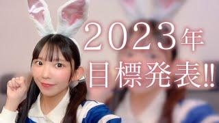 【2023年】今年の目標を発表します！