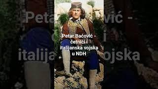 Petar Baćović - četnici i italijanska vojska u NDH #kontrafaktualno