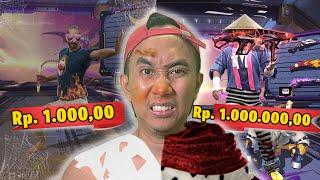 GOKIL AKUN Rp. 1.00000 VS Rp. 1.000.00000