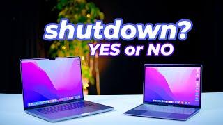 Why you shouldnt shutdown your MacBook? Should you keep MacBook in sleep mode & why its important?