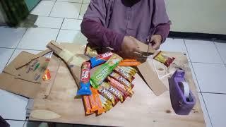 Cara buat buket snack mudah murah meriah