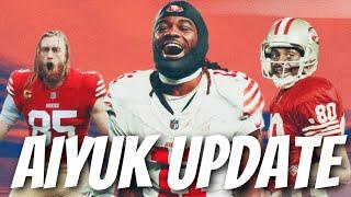 49ers Update Jerry Rice & George Kittle on what they think happens with Brandon Aiyuk 