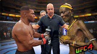 Mike Tyson vs. Dassanech Ethiopian  Tribe MMA EA sports UFC 4