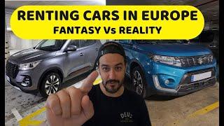 Renting a car in EUROPE.. How much does it REALLY COST?  Thrifty Firefly Hertz Avis Budget Sixt