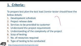 What is Test Planning?  What is a Test Plan Document?