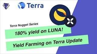 180% Yield on LUNA + Nexus protocol introduction Terra yield farming in November 2021
