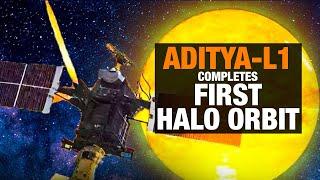 Aditya-L1 Completes First Halo Orbit Around Sun-Earth Lagrangian Point 1  News9