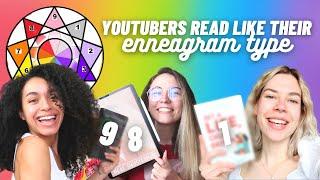 BookTubers Read Like Their Enneagram Type  Type 8 - Type 9 - Type 1