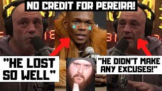 Joe Rogan Lying About Adesanya vs Pereira And Giving Alex No Credit UFC 281 Reaction JRE