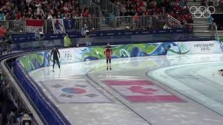 Mens 500M Speed Skating Highlights - Vancouver 2010 Winter Olympic Games