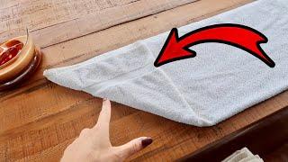 Everyone MUST KNOW THIS Sneaky Folding Hack  genius miracle trick