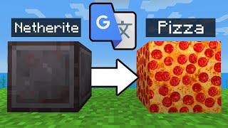 I Put Every Minecraft Texture Through Google Translate 100000000 Times...