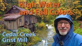 Cedar Creek Grist Mill  #fallcolors #autumn