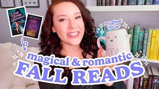 my fall tbr  romance and fantasy books I cant wait to read 