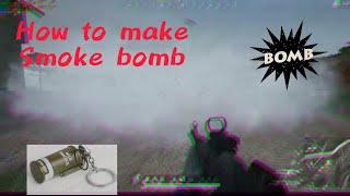 How to make smoke bomb at home  PUBG smoke bomb