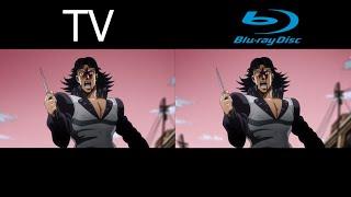 JJBA Part 3 Ep 16-18 TV vs Blu ray