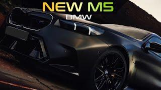 2025 BMW M5 Powerful Twin TURBO Flagship Sedan