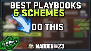 Best Playbooks and Schemes in Madden 23 Franchise Mode