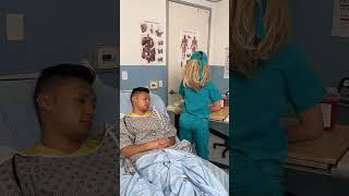 Nurse use ballon to prank nurse  #Shorts