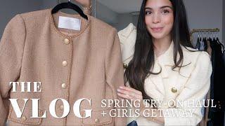 SPRING TRY-ON HAUL + A GIRLS GETAWAY WITH GRANDMA & MOM  VLOG S5E3  Samantha Guerrero