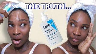 I TRIED CERAVE RENEWING SA CLEANSER FOR 2 WEEKS  HONEST REVIEW