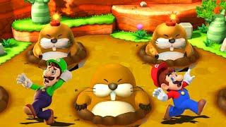 Mario Party Star Rush - Lucky Boss Battles - Donkey Kong vs Diddy Kong vs Mario vs Luigi