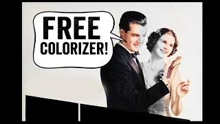 FREE ONLINE COLORIZER - Turn Black & White Pics into COLOR