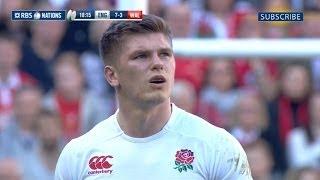 Owen Farrell 1st Penalty - England v Wales 9th March 2014