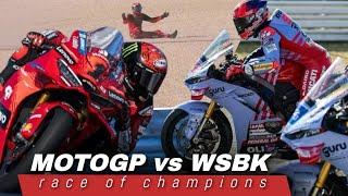 FANTASTIC Race of Champions Ducati  Marc Márquez vs Bulega on Last Corner as Pecco Bagnaia Won