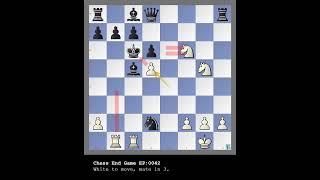 Chess Puzzle EP042 #chessendgame #chessendgames #chesstips #chess #Chesspuzzle #chesstactics