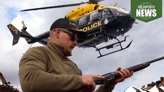 Armed police confront Ollie Williams pigeon shoot – Fieldsports News 10 January 2024